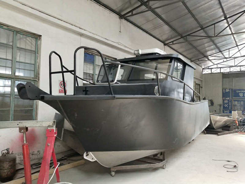 亚星游戏官网入口BD750豪华铝合金艇驾驶舱加长版